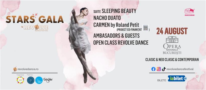 A cincisprezecea ediţie Revolve Dance aduce în “Stars Gala” mari nume ale baletului mondial la Opera Naţională din București pe 24 august 18961581