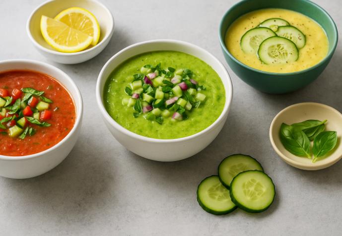 Supe reci de vară: Rețete răcoritoare pentru zile fierbinți