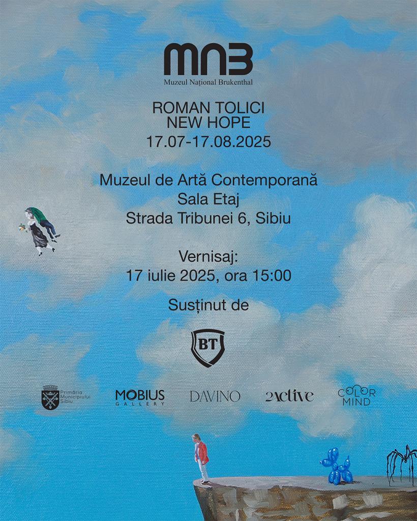 ROMAN TOLICI, deschide „NOUA SPERANȚĂ” la SIBIU, al patrulea oraș inclus în traseul itinerant al expoziției 18962295
