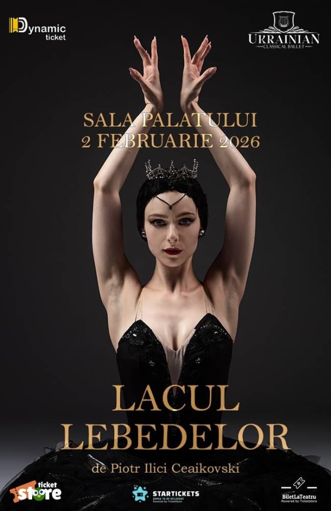 „LACUL LEBEDELOR,” cel mai iubit balet al tuturor timpurilor, pe 2 februarie 2026 la Sala Palatului 18962301