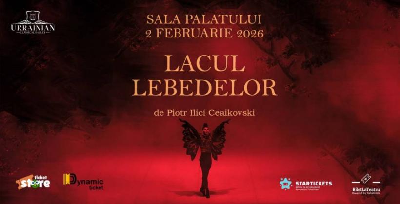 „LACUL LEBEDELOR,” cel mai iubit balet al tuturor timpurilor, pe 2 februarie 2026 la Sala Palatului 18962302