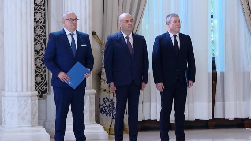 Noii judecători CCR au depus jurământul la Palatul Cotroceni
