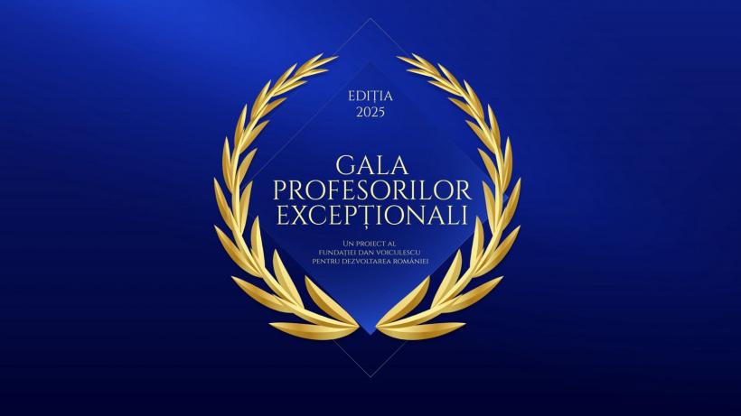 Gala Profesorilor Excepționali - un eveniment dedicat cadrelor didactice care modelează viitorul prin educație