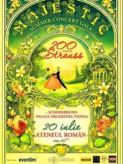 Concert extraordinar Schoenbrunn Palace Orchestra Vienna, pe 20 iulie, la Ateneul Român din București 
