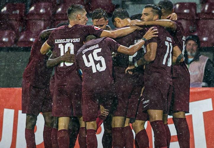 CFR Cluj s-a calificat în turul al doilea preliminar din Europa League