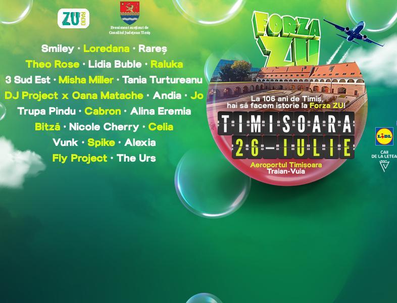 Primii artiști confirmați la Forza ZU 2025