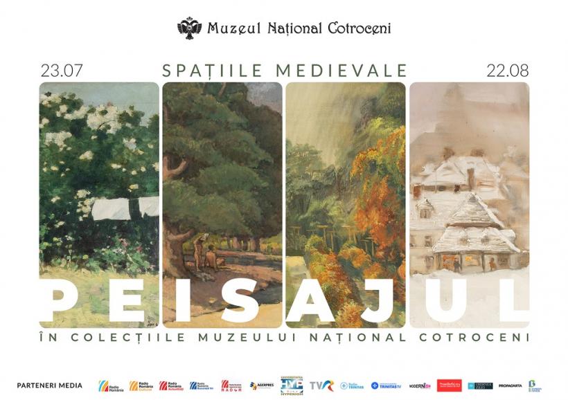 Expoziția „Peisajul în colecțiile Muzeului Național Cotroceni”, din 22 iulie, în Spațiile Medievale