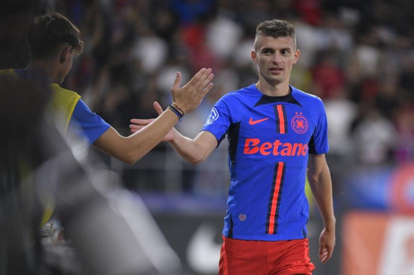 Florin Tănase aduce victoria FCSB-ului în derbiul cu Petrolul