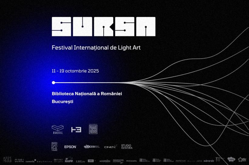 Sursa - arta din lumină sparge ziduri. Un nou festival de light art în București, în toamna lui 2025