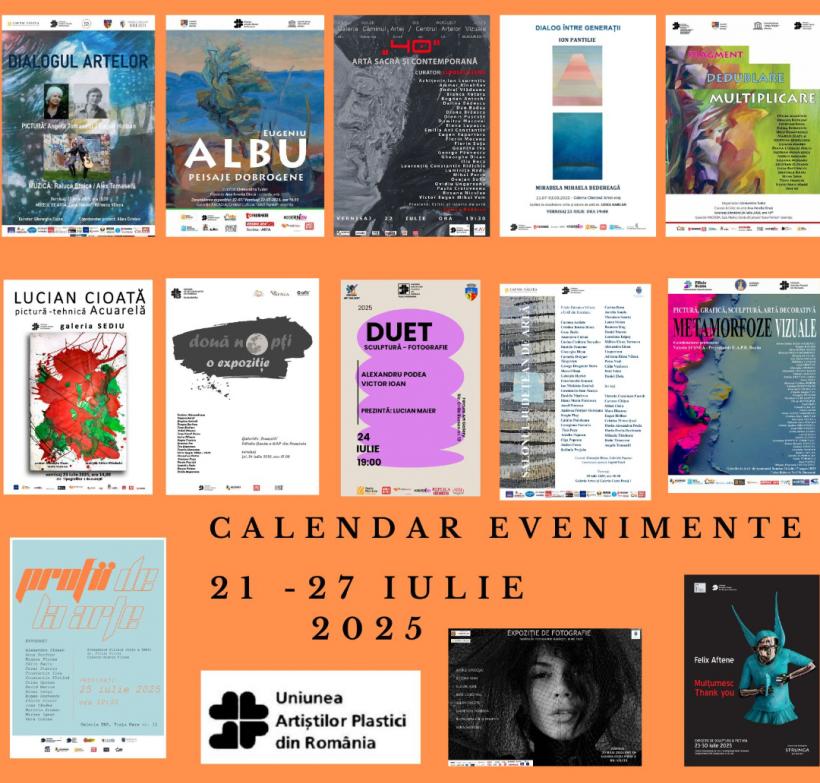 Vernisaje și expoziții spectaculoase vă așteaptă în această săptămână