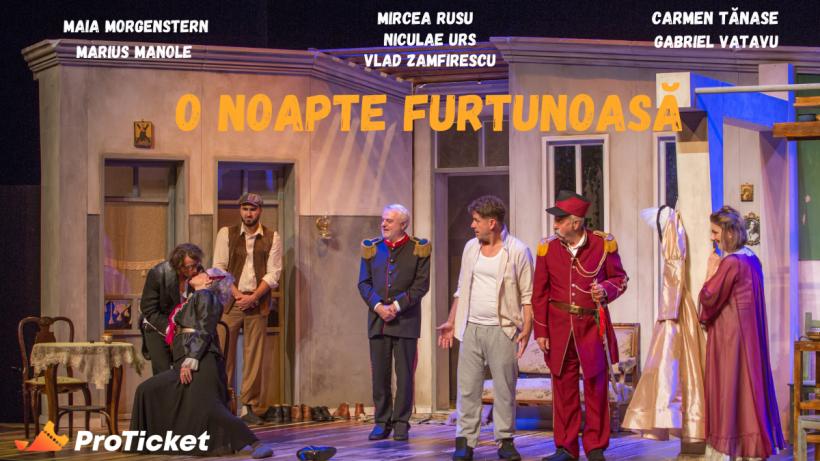 O noapte furtunoasă și Antiportret de familie, la final de august pe scena TNB