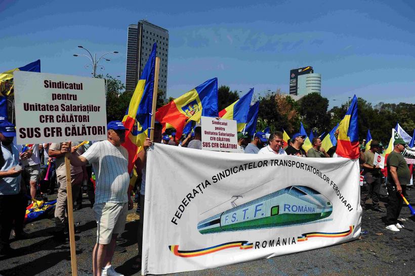 Sindicatele au ieșit în stradă, împotriva măsurilor de austeritate