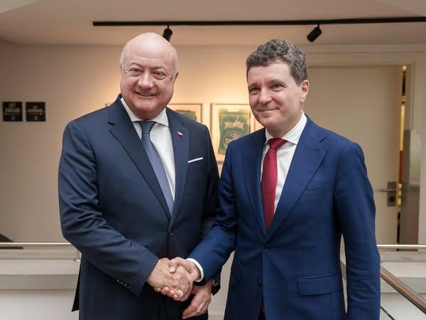 Nicușor Dan a discutat cu cancelarul Austriei despre economie, cooperare și extinderea UE