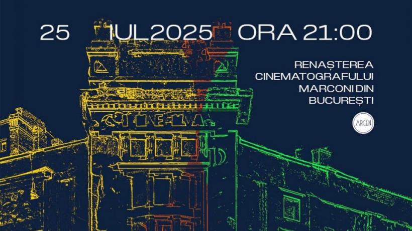 Clădirea istorică în care a funcționat Cinematograful Marconi se transformă într-un spațiu cultural modern