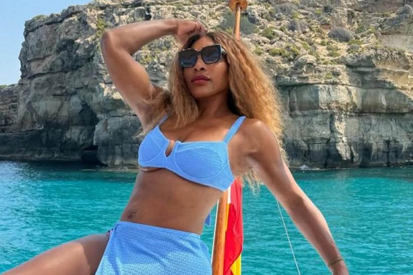 Imagini uimitoare cu Serena Williams. Fosta tenismenă a pozat în bikini pe un iaht 18963923