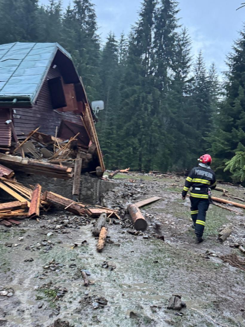 25 de localități din 9 județe afectate de ploi, viituri și vânt puternic 18964655