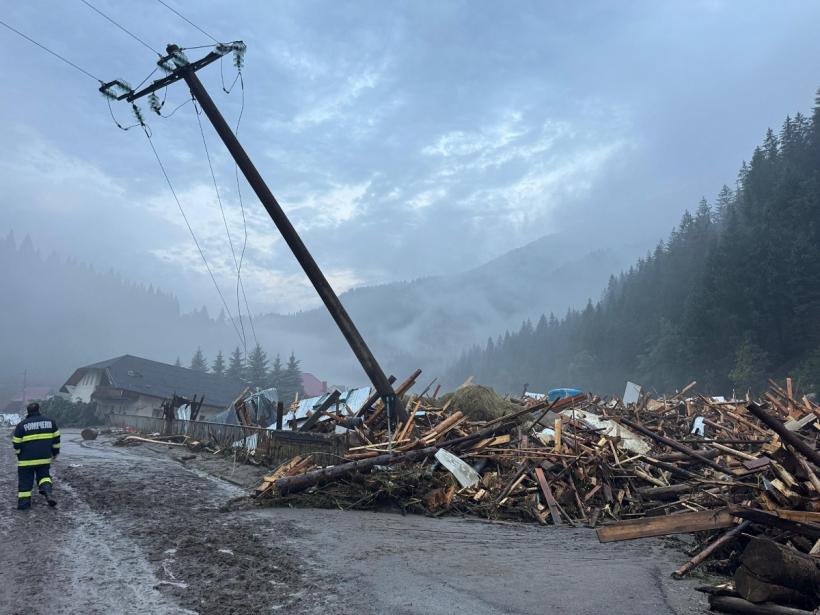 25 de localități din 9 județe afectate de ploi, viituri și vânt puternic 18964656