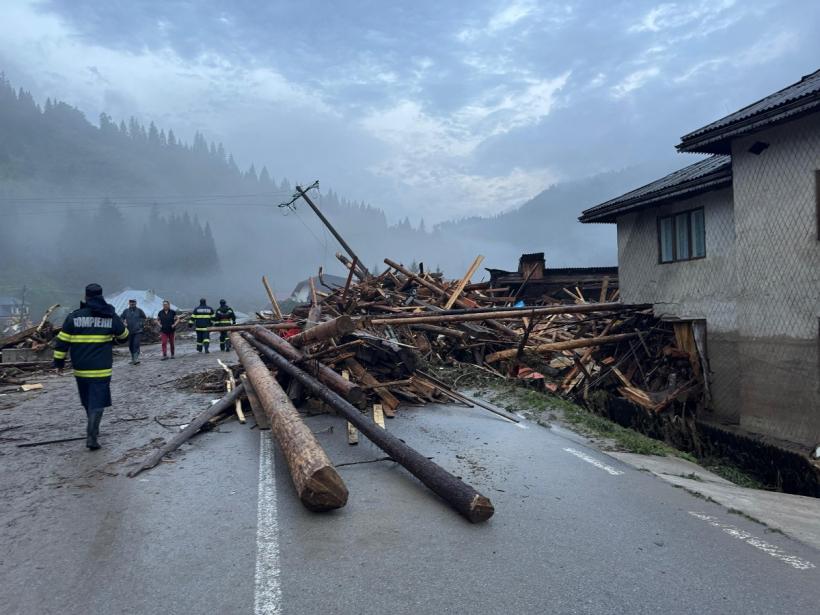 25 de localități din 9 județe afectate de ploi, viituri și vânt puternic 18964660
