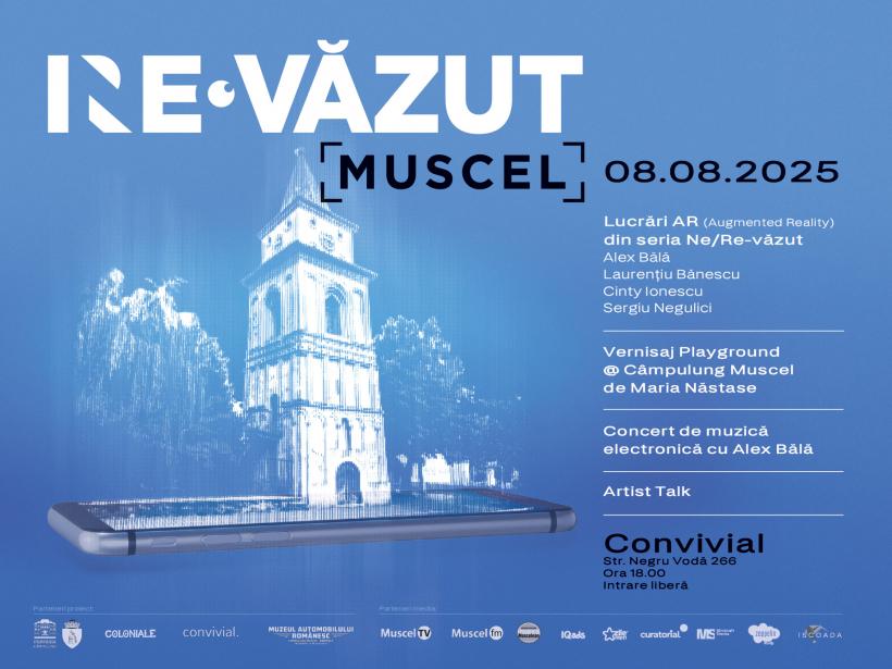 NE/RE-VĂZUT: Muscel,  proiectul care transformă Câmpulung în galerie interactivă