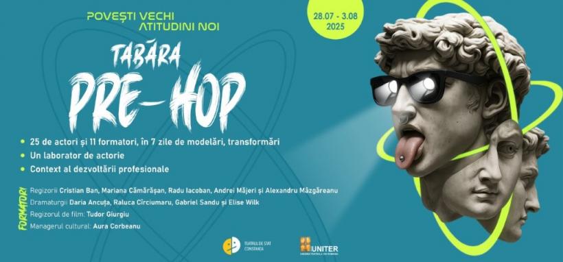 Tabăra Pre-HOP, laborator de creație pentru tinerii actori