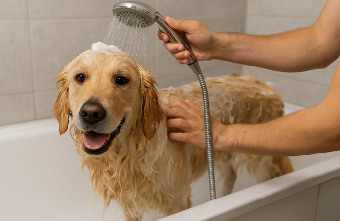 Cât de des trebuie să-i faci baie câinelui tău? Ce spun experții veterinari