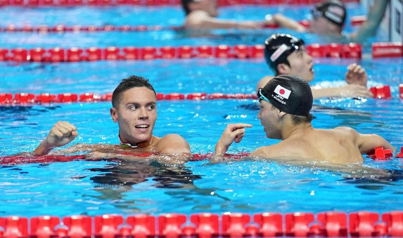 Imnul României pentru David Popovici, de Ziua Imnului Național 18964952