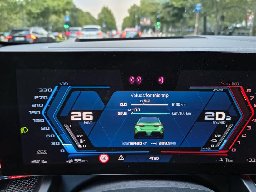 Hibrid, electric și supersportiv, într-un singur BMW. M5, o bestie cu 727 de cai putere 18965312