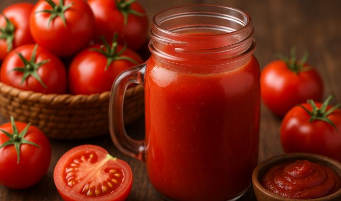 Aromă de vară în sticle: cum făcea bunica sucul de roșii