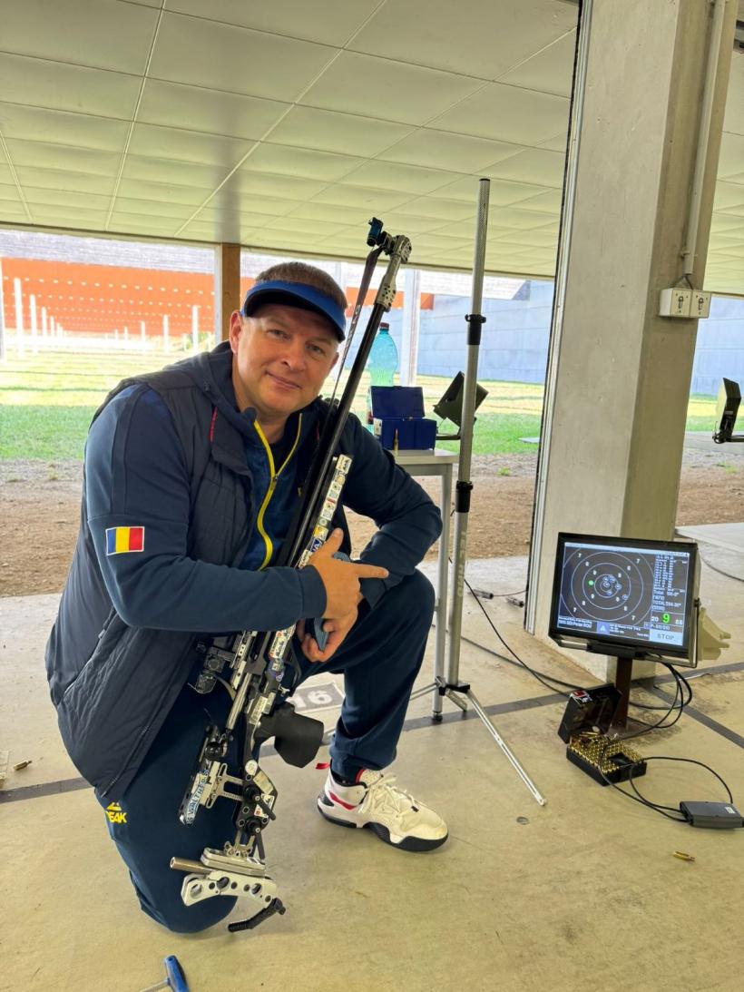 Românul Peter Sidi a obținut medalia de aur la Europenele de tir sportiv din Franța