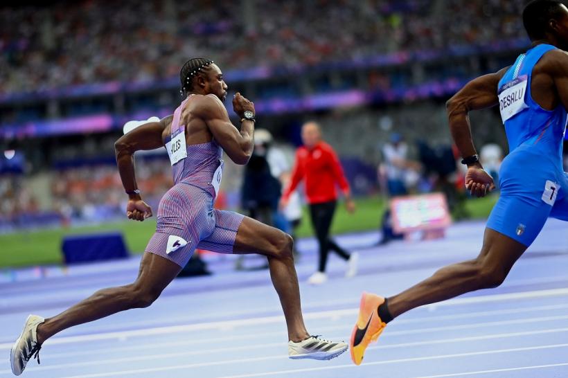 Conflict pe pistă la Campionatele de Atletism din SUA: Kenny Bednarek l-a împins pe Noah Lyles 18965690