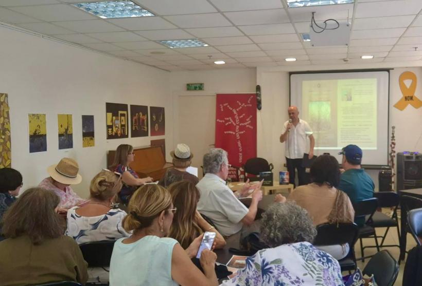 Între poezie, artă și speranță – lansarea volumului de traduceri a poeziilor  lui Liviu Pendefunda la ICR Tel Aviv 18965758