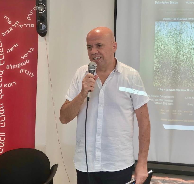 Între poezie, artă și speranță – lansarea volumului de traduceri a poeziilor  lui Liviu Pendefunda la ICR Tel Aviv 18965759