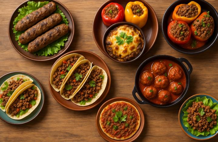 Carnea tocată reinventată: 7 rețete savuroase din bucătăriile internaționale