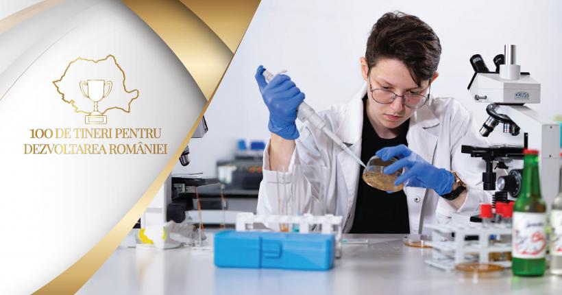 Teodora-Otilia Alexiu, studenta brevetată de OSIM, în campania „100 de tineri pentru dezvoltarea României”