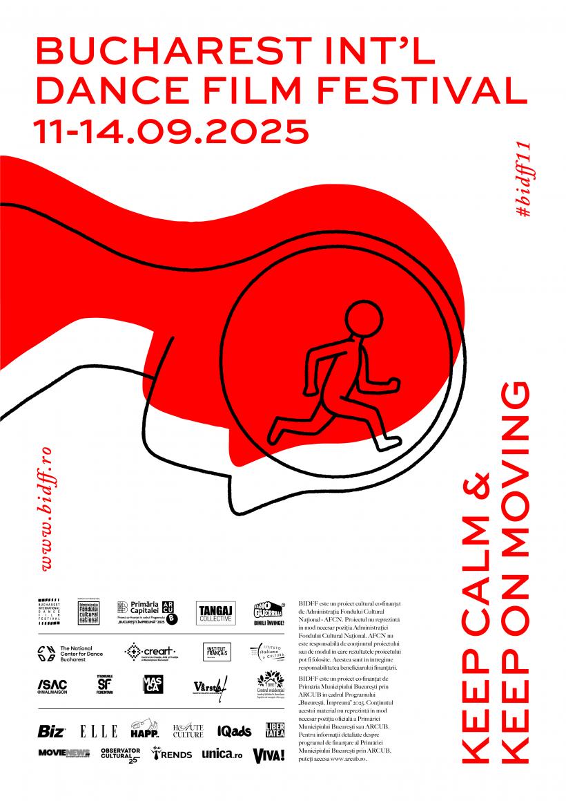 Bucharest International Dance Film Festival anunță cea de-a XI-a ediție: „Keep Calm and Keep On Moving” 18966151