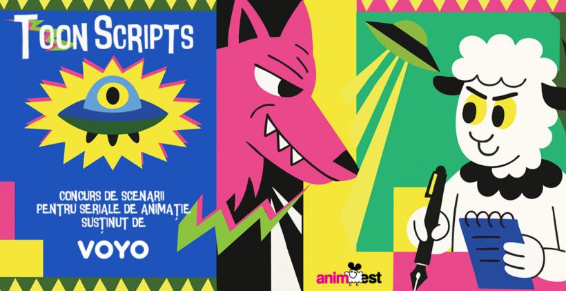 Animest.20: s-au deschis înscrierile pentru TOON SCRIPTS și PITCH, PLEASE!