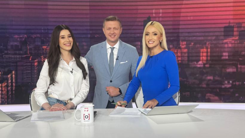 Echipa Observator 6 se mărește! Sabina Pantazi, absolventă Antena Academy, este noua prezentatoare meteo Observator