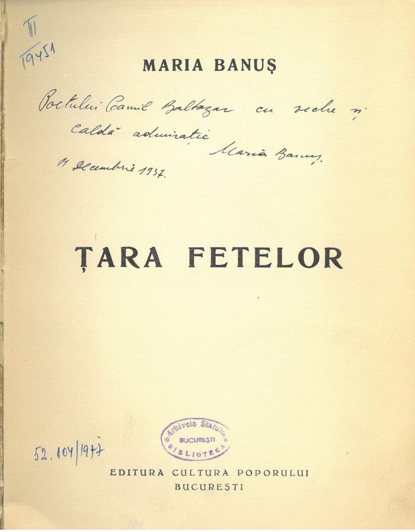 Maria Banuș, fata (ră)sucită a liricii comuniste 18966843