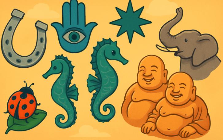 Top 7 simboluri norocoase din lumea întreagă care te vor proteja