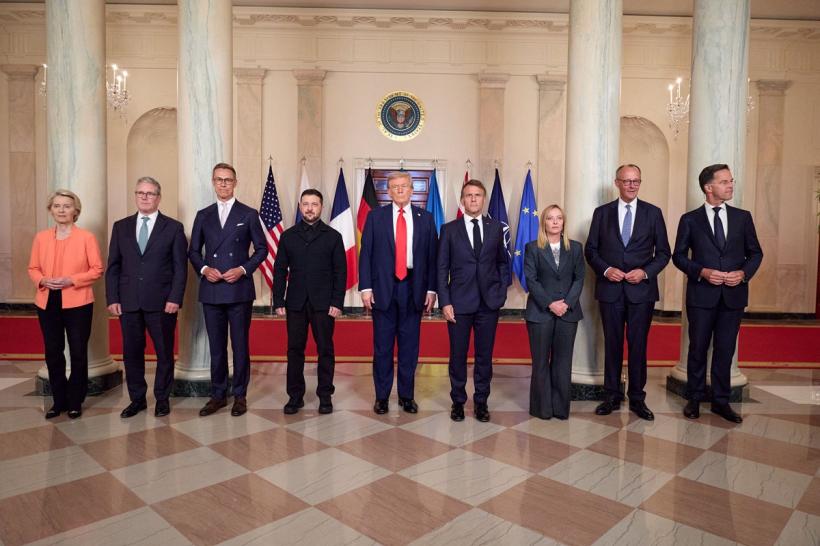 Liderii europeni își exprimă neîncrederea față de Putin, după întâlnirea de la Casa Albă 18968005