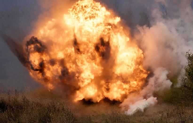 Mai multe persoane rănite, după ce o dronă rusă a lovit un bloc de locuințe în nord-estul Ucrainei 18967941