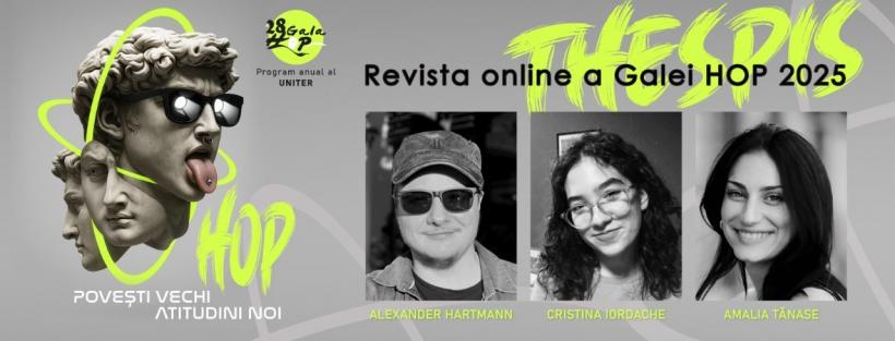 THESPIS – Revista online a Galei HOP 2025 împlinește 10 ani