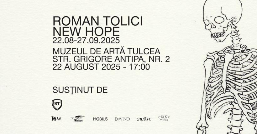 Expoziția „Noua Speranță” de ROMAN TOLICI ajunge la Tulcea, marcând finalul unui amplu parcurs itinerant prin cinci orașe din România 18968102