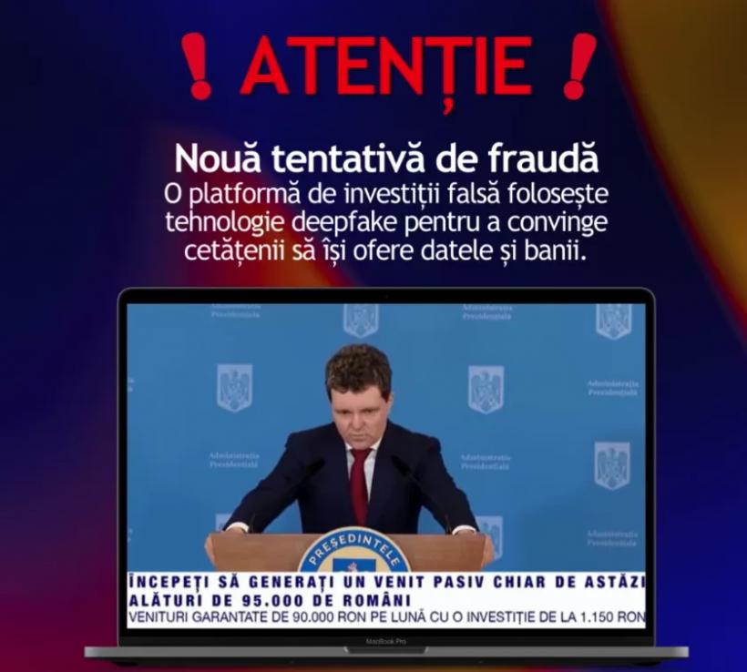Nicușor Dan, folosit în scheme frauduloase online cu „investiții rapide”