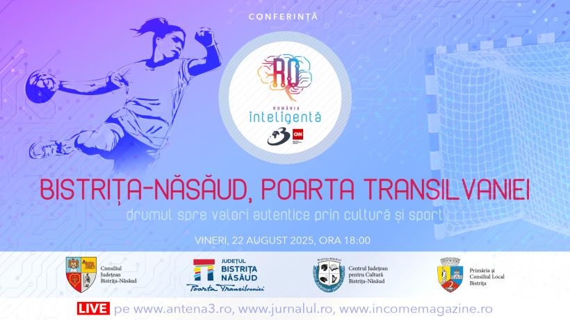 Conferința România Inteligentă „Bistrița-Năsăud, Poarta Transilvaniei, drumul spre valori autentice prin cultură și sport”  18968371