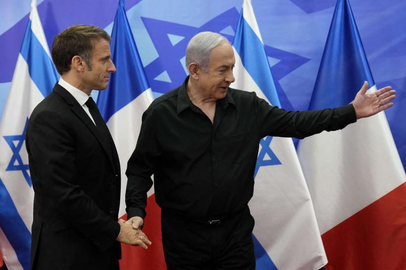 Scandal diplomatic între Israel și Franța. Netanyahu și Macron se duelează în scrisori
