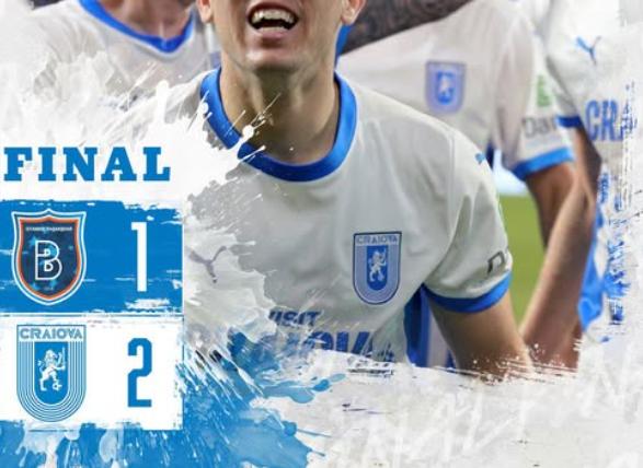 Universitatea Craiova, victorie uriașă la Istanbul!