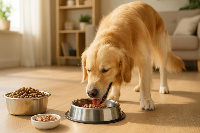 Hrană umedă sau hrană uscată: ce este mai sănătos pentru câini?