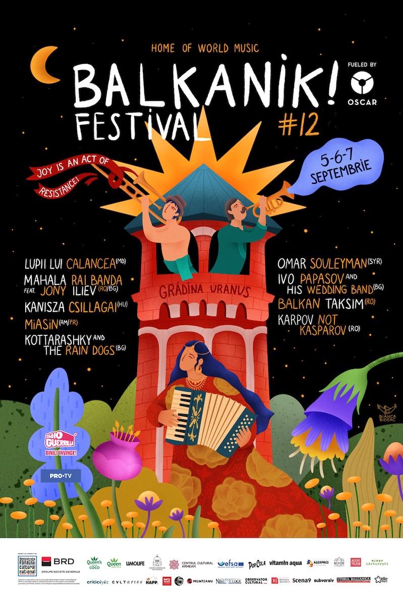 Balkanik Festival – Home of World Music anunță programul pe zile și aduce muzica, dansul și arta în Grădina și pe Strada Uranus 18968581