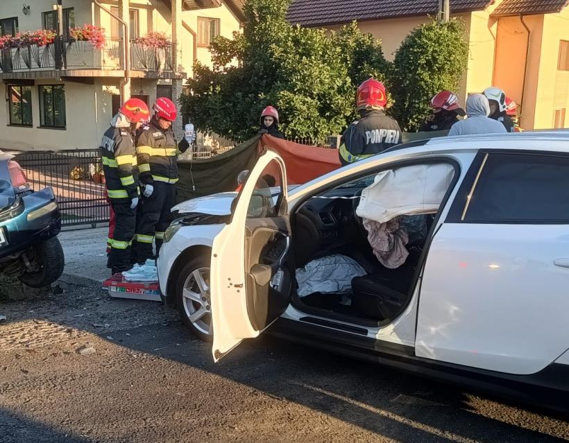 Accident grav la Bujoreni, Vâlcea: 7 răniți la spital, un copil în stop cardio-respirator 18969074